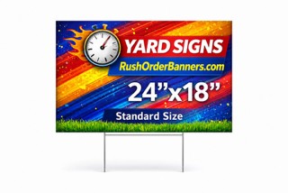 24"×18" Yard Sign