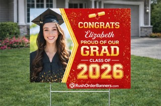 Graduation Yard Sign